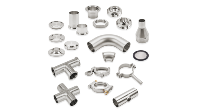 Stainless steel hygienic fittings