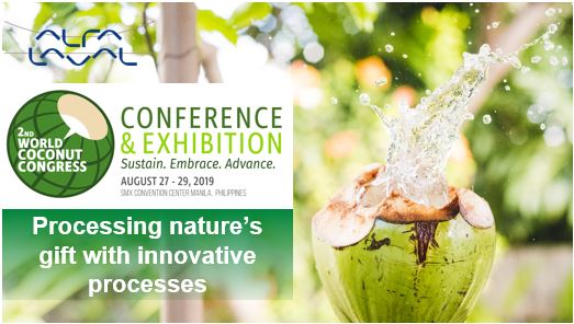 Alfa Laval at World Coconut Congress 2019