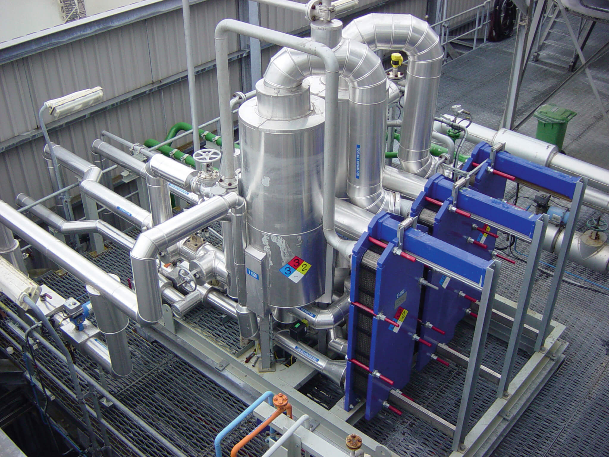 Equipment used in protein processing