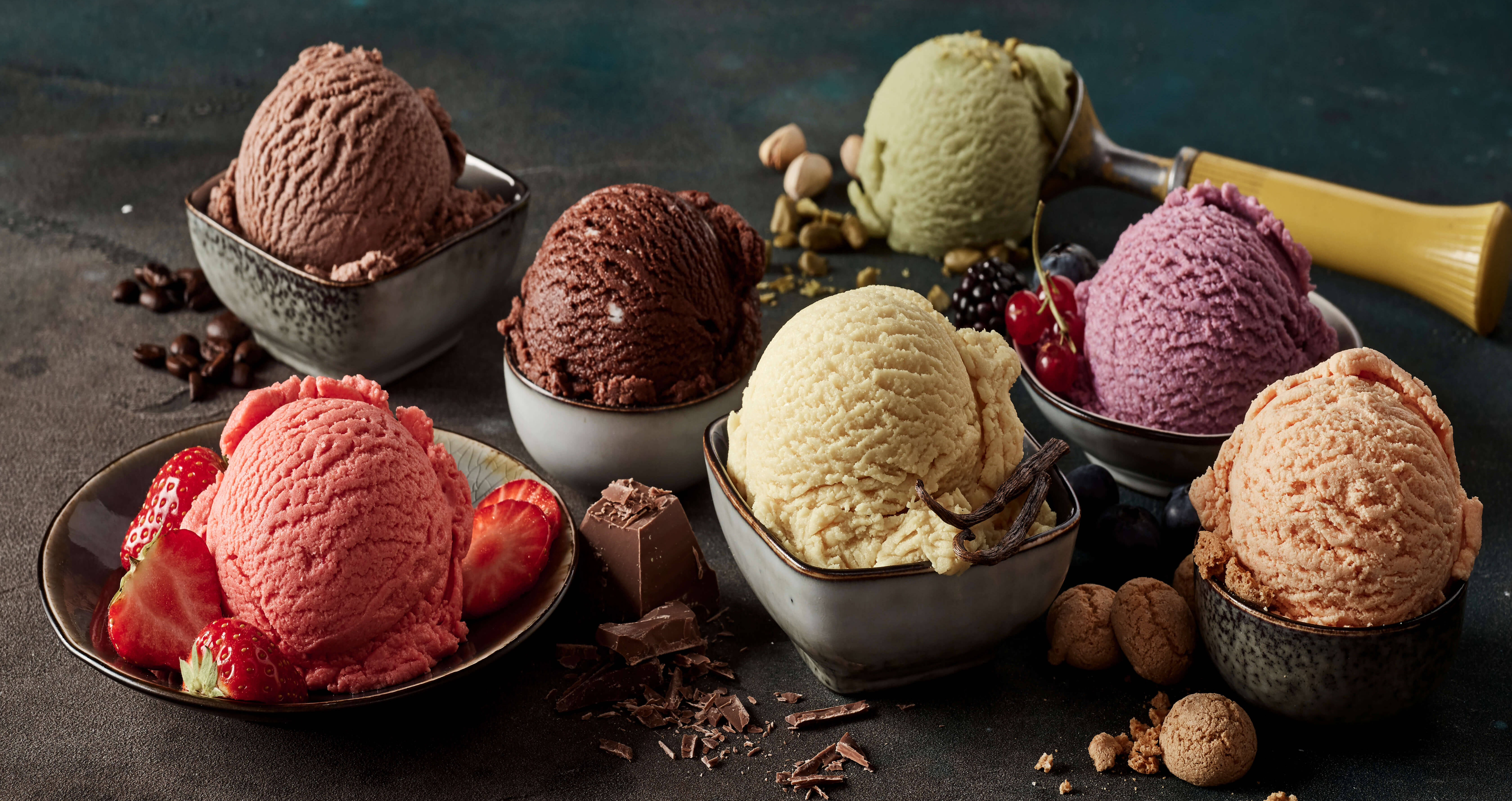 Ice cream scopes in bowls shutterstock 1647372625 smaller