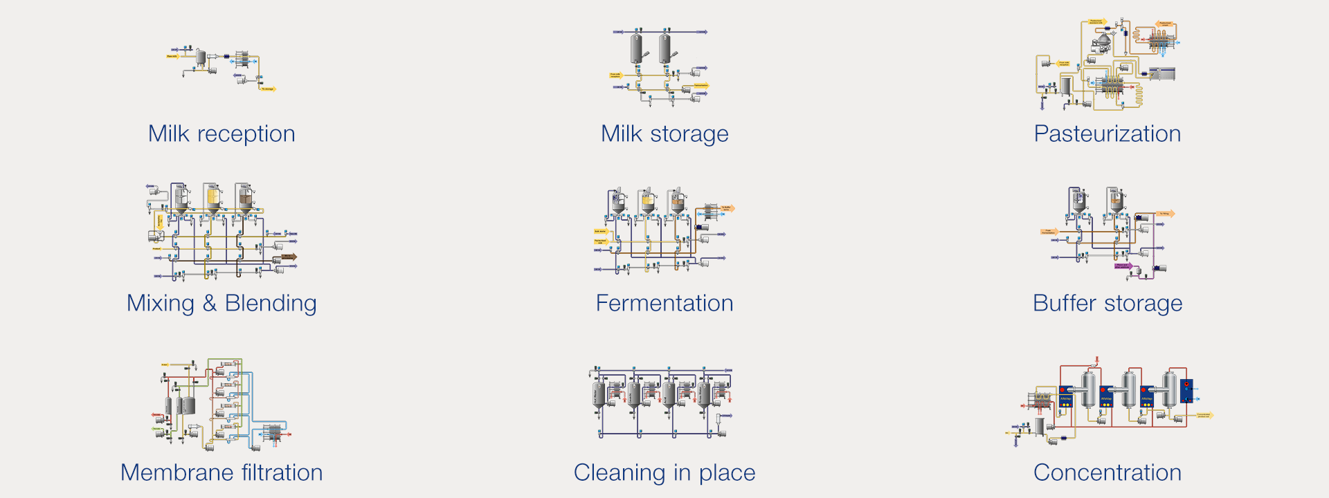 Dairy processing overview