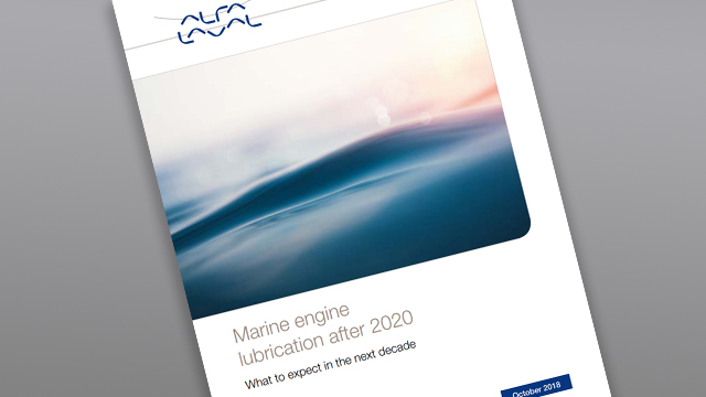 Marine engine lubrication after 2020a