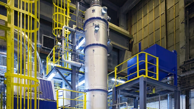 Machine Alfa Laval PureSox, pour éliminer les oxydes de soufre des gaz d'échappement des navires