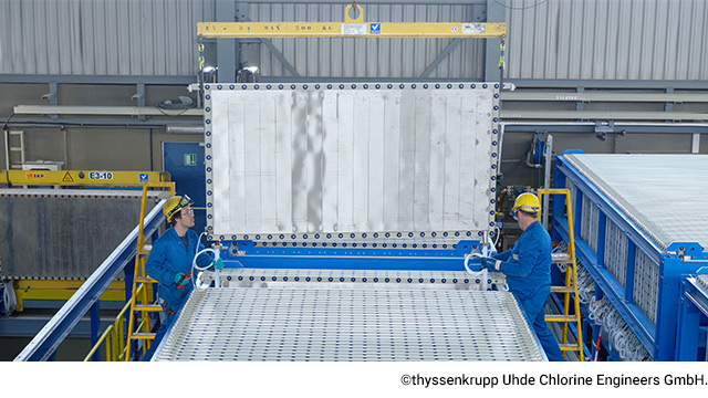 Thyssenkrupp está probando hidrógeno en lugar de carbón de inyección para reducir las emisiones de CO2