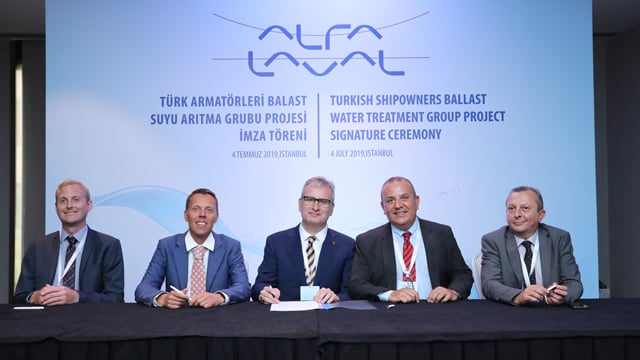 Turkish Shipowners Ballast Water Treatment Group chooses Alfa Laval PureBallast 3 for its vessels