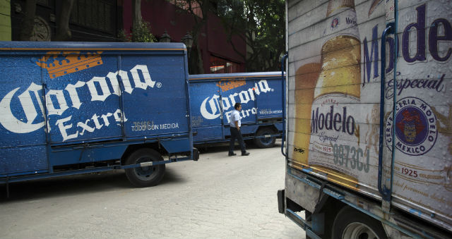 Corona Modelo trucks large