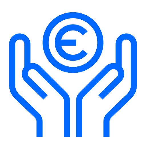 Savings Icon One colour RGB