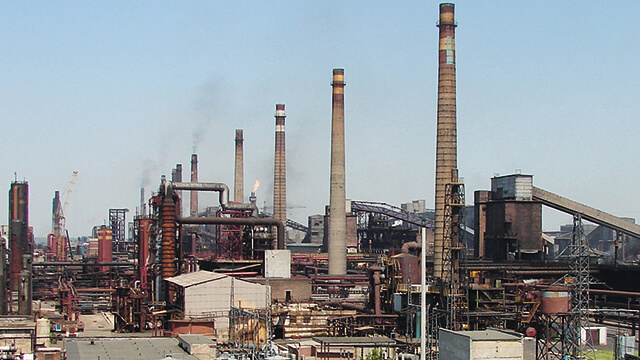 Coke oven gas plant