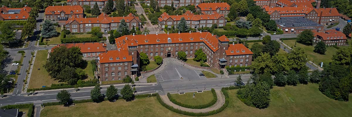 aerial view of bispebjerg hospital 1200x400