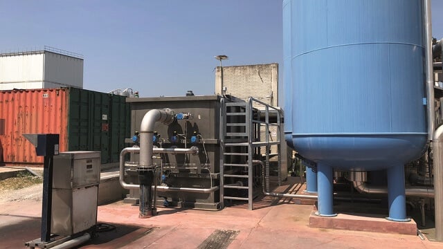 Alfa Laval Iso-Disc in Amadori Cesena Italy wastewater treatment plant.jpg