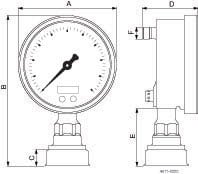 Technical drawing EPG