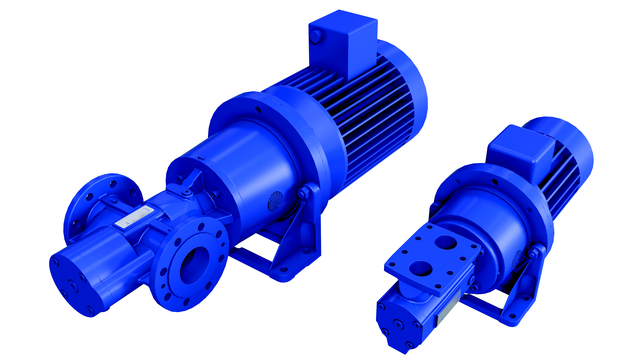 Schematic diagram of a typical magnetically driven screw-type pump |  Download Scientific Diagram