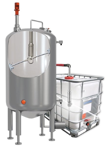 tank and bulk container washer