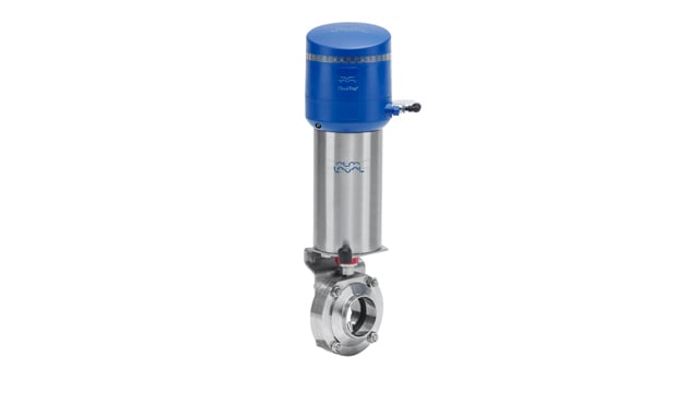 LKB butterfly valve with ThinkTop