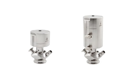 Unique Sampling Valves w pneumatic actuator