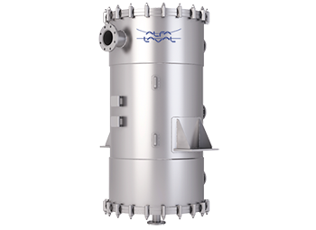 Alfa Laval SpiralCond heat exchanger for vacuum condensing and evaporation duties