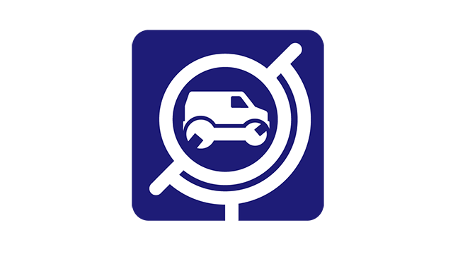 Maintenance symbol for Alfa Laval compact welded plate heat exchangers