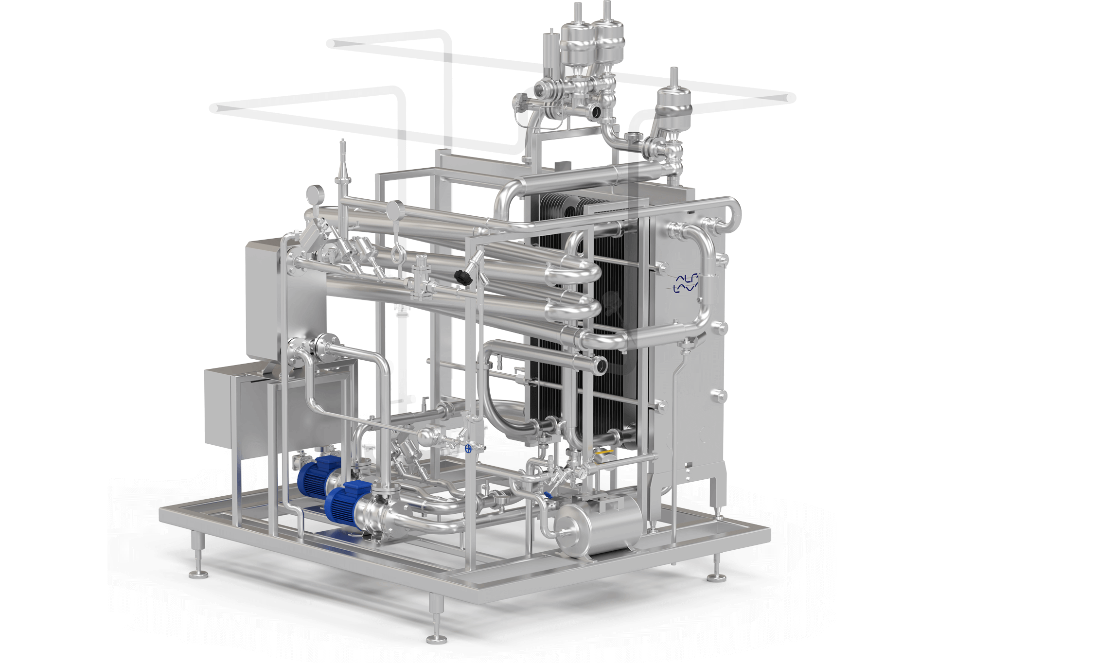 Alfa Laval margarine processing plants and equipment for pasteurization