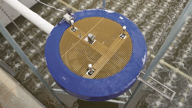 Sequencing Batch Reactor (SBR) closeup