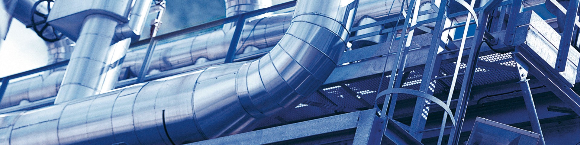 pipes in industrial environment 