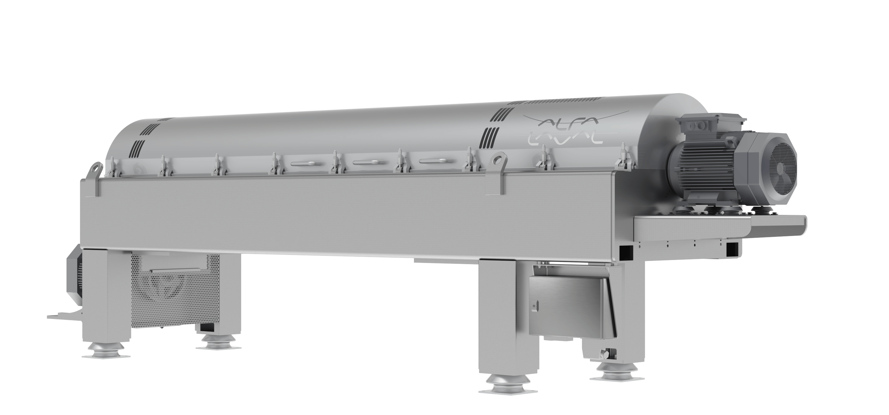Decantador centr&iacute;fugo Alfa Laval Sigma 8 utilizado para la separaci&oacute;n de fases en procesos industriales.