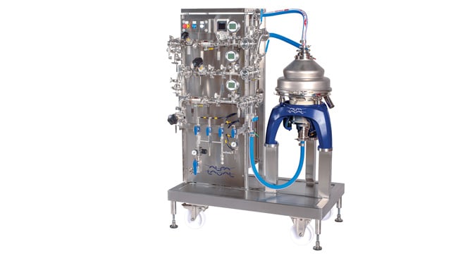 Séparateur industriel : unité de test pour écrémeuses à lait industrielles Alfa Laval